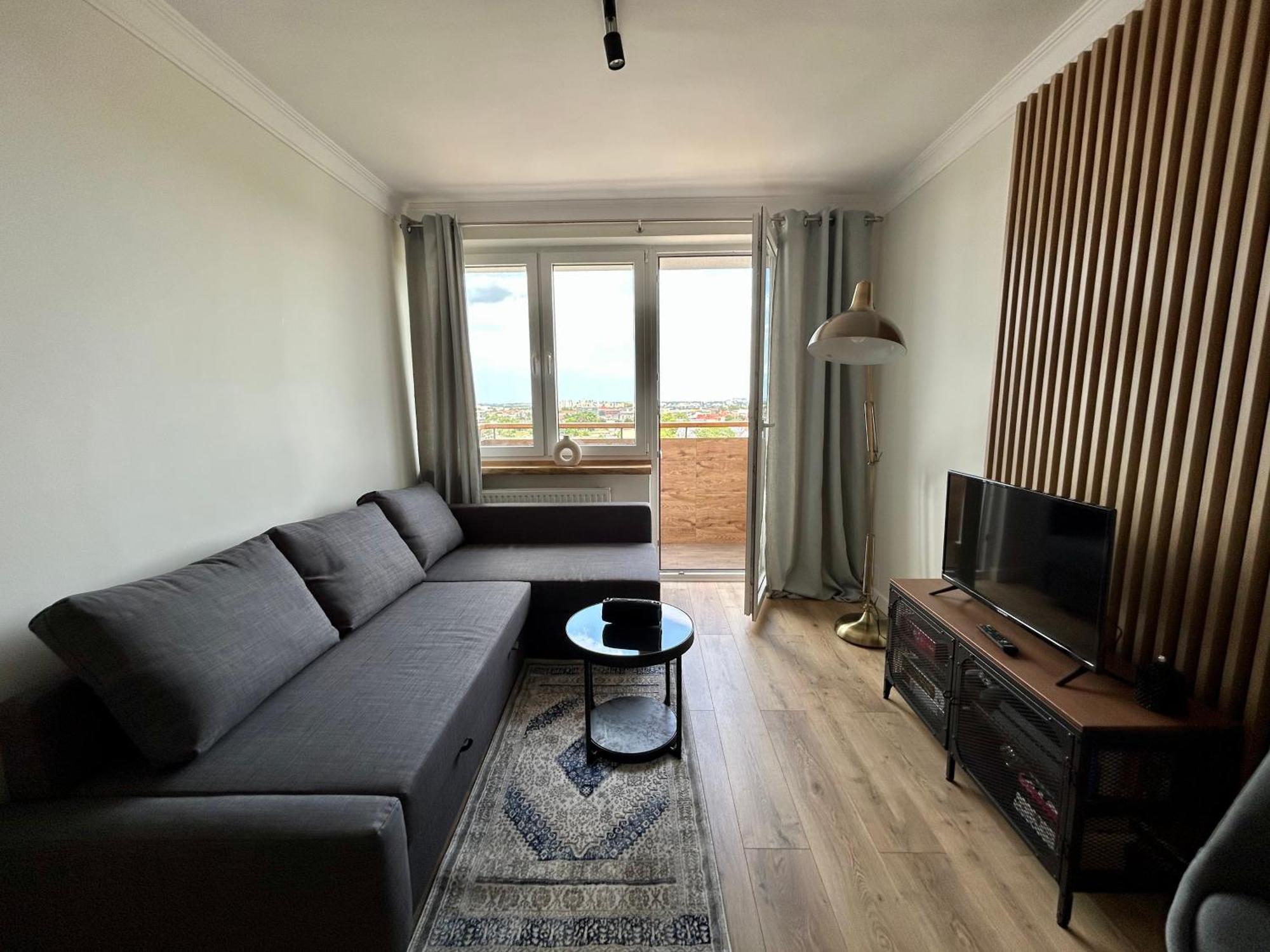 Apartament Z Widokiem Na Gdansk I Zatoke Free & Priv Parking Eksteriør bilde